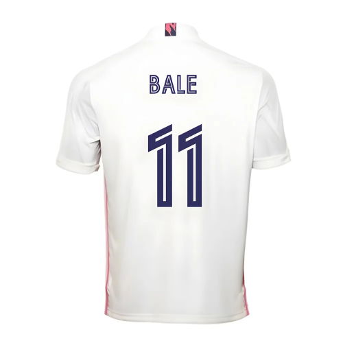 2020-2021 Real Madrid Adidas Home Football Shirt (BALE 11)