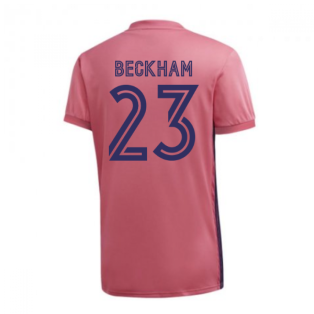 2020-2021 Real Madrid Adidas Womens Away Shirt (BECKHAM 23)