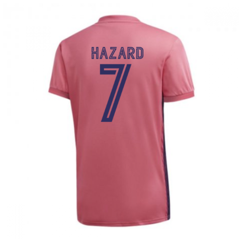 2020-2021 Real Madrid Adidas Womens Away Shirt (HAZARD 7)