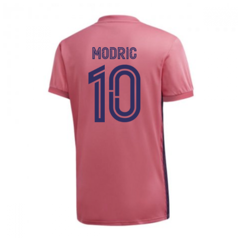 2020-2021 Real Madrid Adidas Womens Away Shirt (MODRIC 10)