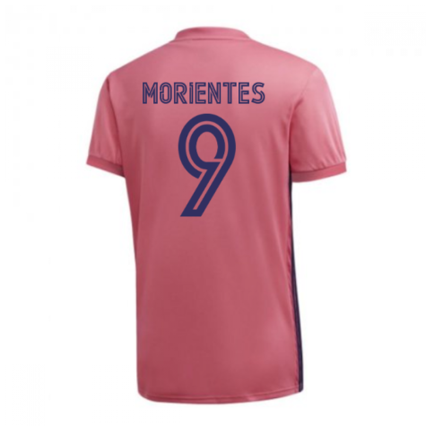 2020-2021 Real Madrid Adidas Womens Away Shirt (MORIENTES 9)