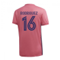 2020-2021 Real Madrid Adidas Womens Away Shirt (RODRIGUEZ 16)
