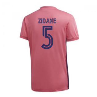 2020-2021 Real Madrid Adidas Womens Away Shirt (ZIDANE 5)