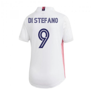 2020-2021 Real Madrid Adidas Womens Home Shirt (DI STEFANO 9)