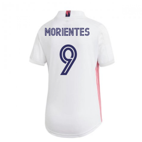 2020-2021 Real Madrid Adidas Womens Home Shirt (MORIENTES 9)