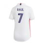 2020-2021 Real Madrid Adidas Womens Home Shirt (RAUL 7)