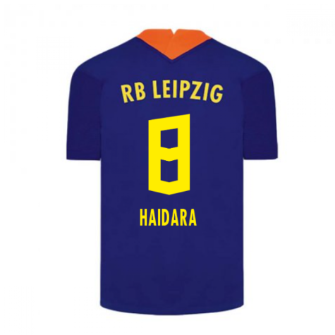 2020-2021 Red Bull Leipzig Away Nike Football Shirt (HAIDARA 8)