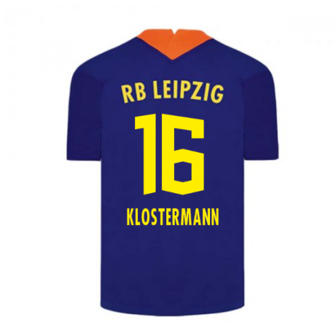 2020-2021 Red Bull Leipzig Away Nike Football Shirt (KLOSTERMANN 16)