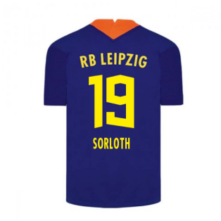 2020-2021 Red Bull Leipzig Away Nike Football Shirt (SORLOTH 19)