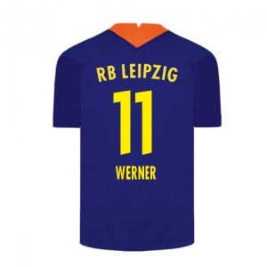 2020-2021 Red Bull Leipzig Away Nike Football Shirt (WERNER 11)