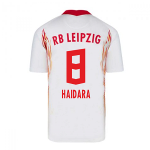 2020-2021 Red Bull Leipzig Home Nike Football Shirt (HAIDARA 8)