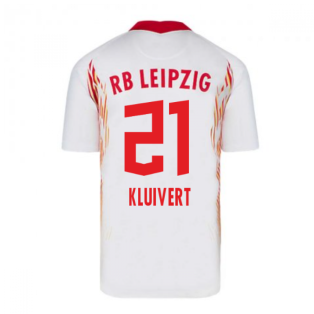 2020-2021 Red Bull Leipzig Home Nike Football Shirt (KLUIVERT 21)
