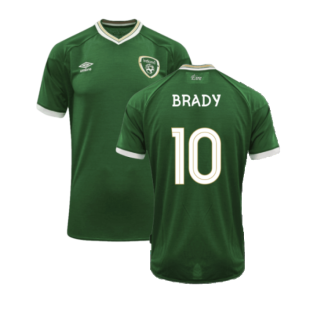2020-2021 Republic of Ireland Home Shirt (Kids) (BRADY 10)