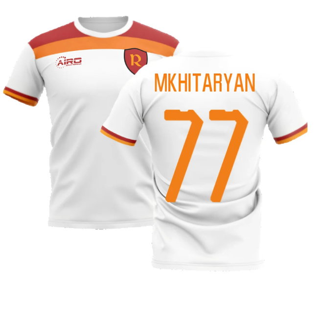 2025-2026 Roma Away Concept Football Shirt (Mkhitaryan 77)