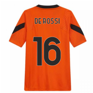 2020-2021 Roma Training Shirt (Orange) (DE ROSSI 16)