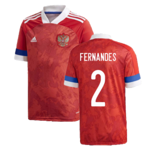 2020-2021 Russia Home Adidas Football Shirt (Kids) (FERNANDES 2)