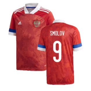 2020-2021 Russia Home Adidas Football Shirt (Kids) (SMOLOV 9)