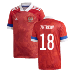 2020-2021 Russia Home Adidas Football Shirt (Kids) (ZHIRKOV 18)