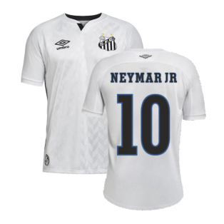 2020-2021 Santos Home Shirt (NEYMAR JR 10)