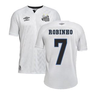 2020-2021 Santos Home Shirt (ROBINHO 7)