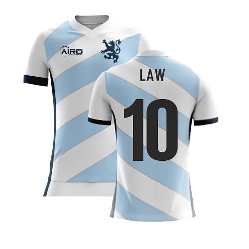 2025-2026 Scotland Airo Concept Away Shirt (Law 10) - Kids