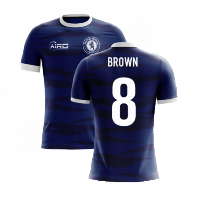 2025-2026 Scotland Airo Concept Home Shirt (Brown 8)