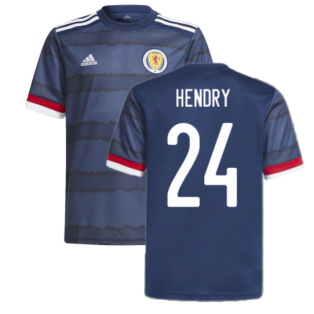 2020-2021 Scotland Home Adidas Football Shirt (Hendry 24)