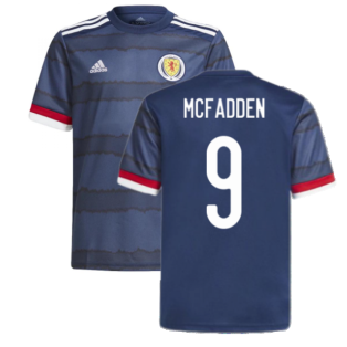 2020-2021 Scotland Home Adidas Football Shirt (MCFADDEN 9)