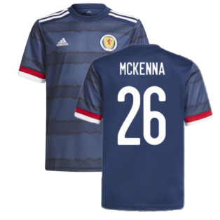 2020-2021 Scotland Home Adidas Football Shirt (McKenna 26)
