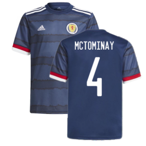 2020-2021 Scotland Home Adidas Football Shirt (McTominay 4)