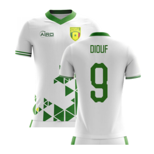 2020-2021 Senegal Home Concept Football Shirt (Diouf 9)