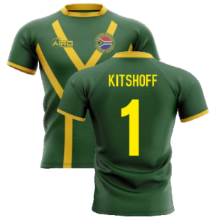 2022-2023 South Africa Springboks Flag Concept Rugby Shirt (Kitshoff 1)