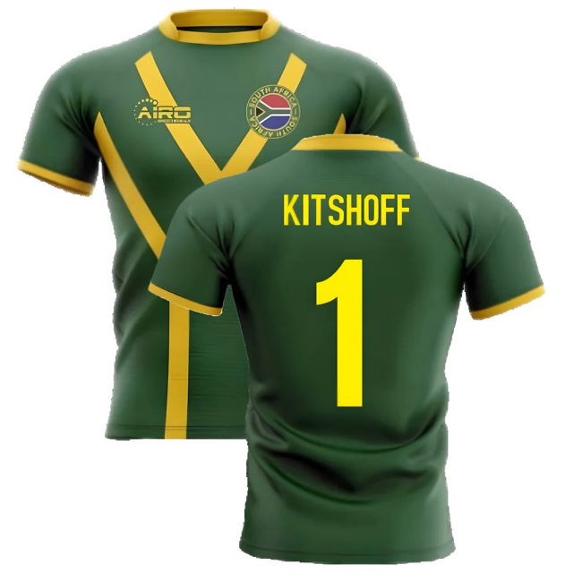 2025-2026 South Africa Springboks Flag Concept Rugby Shirt (Kitshoff 1)