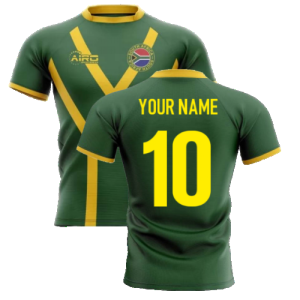 2024-2025 South Africa Springboks Flag Concept Rugby Shirt
