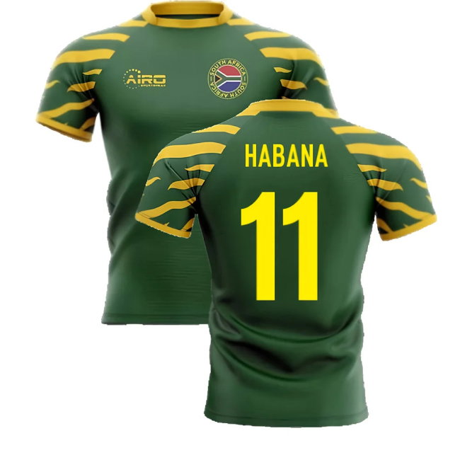 2025-2026 South Africa Springboks Home Concept Rugby Shirt (Habana 11)