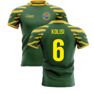 2022-2023 South Africa Springboks Home Concept Rugby Shirt (Kolisi 6)