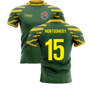 2022-2023 South Africa Springboks Home Concept Rugby Shirt (Montgomery 15)