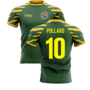 2025-2026 South Africa Springboks Home Concept Rugby Shirt (Pollard 10)