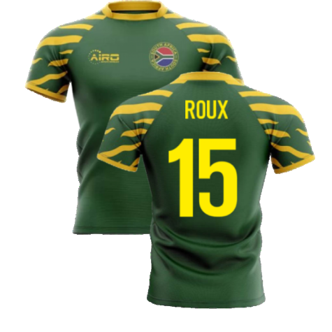 2023-2024 South Africa Springboks Home Concept Rugby Shirt (Roux 15)