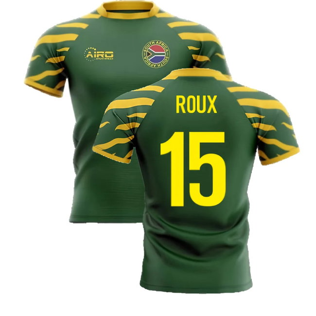 2025-2026 South Africa Springboks Home Concept Rugby Shirt (Roux 15)
