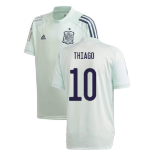 2020-2021 Spain Adidas Training Jersey (Dash Green) (THIAGO 10)
