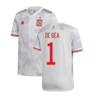 2020-2021 Spain Away Shirt (DE GEA 1)