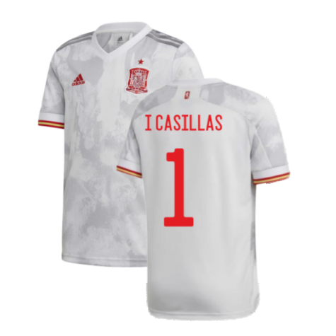 2020-2021 Spain Away Shirt (I CASILLAS 1)