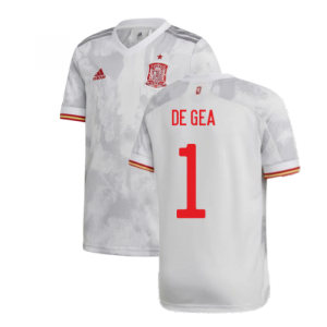 2020-2021 Spain Away Shirt (Kids) (DE GEA 1)