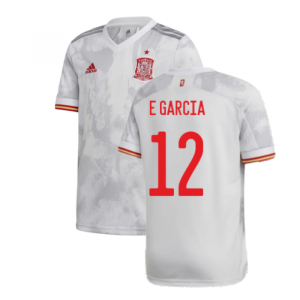 2020-2021 Spain Away Shirt (Kids) (E GARCIA 12)
