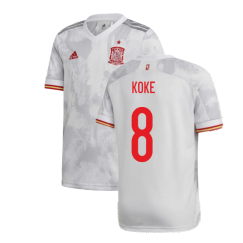 2020-2021 Spain Away Shirt (Kids) (KOKE 8)