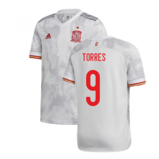 2020-2021 Spain Away Shirt (Kids) (TORRES 9)