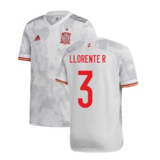 2020-2021 Spain Away Shirt (LLORENTE R 3)