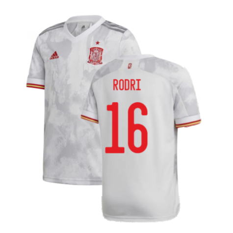 2020-2021 Spain Away Shirt (RODRI 16)