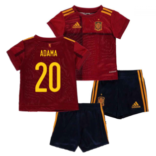 2020-2021 Spain Home Adidas Baby Kit (ADAMA 20)